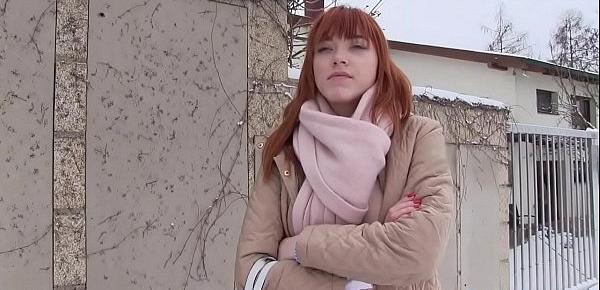  Public Agent German redhead Anny Aurora loves cock